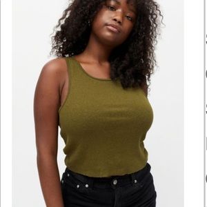 BDG Cut off Cropped Tank Top